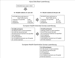 Flow Chart With Inclusion Of Injury Cases For Idb Luxembourg