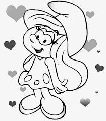 Girls Pretty Love Heart Coloring Pages Printable Smurfette Smurf School Art Activities For Teenage Cool Coloring Pages Free Coloring Pages Heart Coloring Pages
