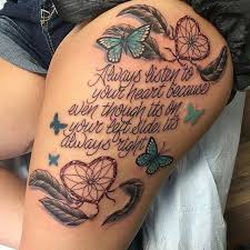 Pin By Dawn Kowalewski On Tattoos Thigh Tattoo Designs Thigh Tattoo Thigh Tattoos Women