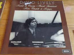 Élisabeth de belgique, née élisabeth von wittelsbach, duchesse de bavière, épouse d'albert ier, fut la troisième reine des belges. David Lively Laureat Du Concours Musical International Reine Elisabeth De Belgique 1972 1971 Vinyl Discogs