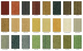Semi Transparent Wood Stain Oil Based Wood Stain Color Chart