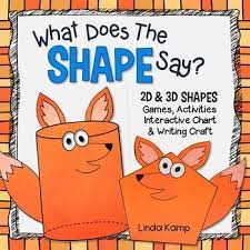 2d And 3d Shapes Activities Anchor Chart Digital What Does The Shape Say Shapes Activities Shape Activities Kindergarten Teaching Shapes