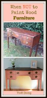 We did not find results for: When Should You Not Paint Wood Furniture Thrift Diving Blog Painting Wood Furniture Redo Furniture Furniture Projects