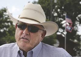 Hall of Fame pitcher Nolan Ryan takes in Cheyenne Frontier Days Rodeo