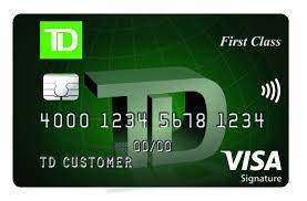 The td cash visa credit card is a cash rewards card for people who want to earn money when making everyday purchases. Td First Class Visa Signature Review Cardresearch