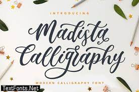 Collection of most popular free to download fonts for windows and mac. Madista Calligraphy Font