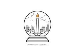 Jakarta images landmark vector jakarta silhouette mona's vector icon jakarta logo jakarta indonesia vector city flat vector design cityscape yogyakarta vector stock vector illustration logo dki jakarta warna travel vector graphic indonesian map vector logo universitas jakarta. Jakarta City Indonesia Badge Illustrated Map Online Graphic Design Course Ilustration Art