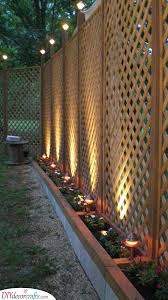 A trellis not only supports plants and creates curb appeal, but it also helps to separate areas of the yard. Very Cheap Garden Fence Ideas Cheap Fence Ideas For Backyard