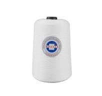 Spun Polyester Yarn Unwaxed Pe 30s Raw White