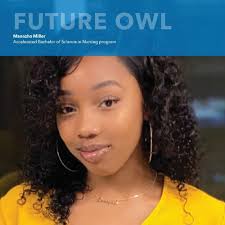 Say “hello” to Manazha Miller, incoming Accelerated Bachelor of Science in  Nursing student for next year! “I began my journey into nursing immediately  after graduating college with a Bachelors in Kinesiology. My