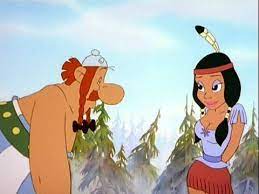 Il a été produit en allemagne sous le titre asterix in amerika. Asterix Et Les Indiens 1994 Hd 1080p Pluto The Dog Character Disney Characters