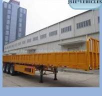 Transport High Side Wall Dropside Truck Semi Trailer