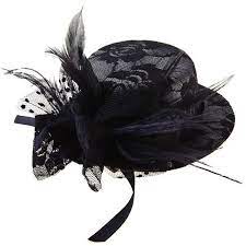 Lace Feathers Mini Top Hat Liked On Polyvore Mini Top Hat Steampunk Top Hat Steampunk Hat