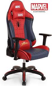 The frame of the chair is built to last and will hold people up to 300 lbs. Beautiful Marvel Avengers Big Wide Heavy Duty 400 Lbs Gaming Chair Office Chair Computer Racing Desk Chair Black Endgame Inf Gaming Chair Racing Chair Marvel