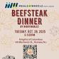 Beefsteak Dinner event image