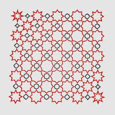 22 insects machine embroidery designs, animal embroidery pattern, butterfly embroidery, grasshopper beetle, spider pattern, instant download. Islamic Star Pattern Parametric House