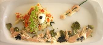El malvado romeo ha convertido todos los dulces de la cocina en patatas. Divertida Ensalada De Arroz Para Ninos La Cocina De Serrats