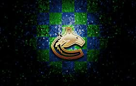 Our home decor wallpaper features designs from classic brick and stone to animals, monsters, space, and much more. Wallpaper Wallpaper Sport Logo Nhl Hockey Glitter Checkered Vancouver Canucks Images For Desktop Section Sport Download