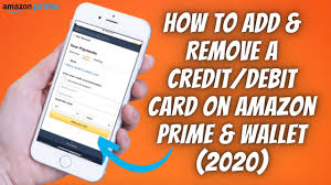 A debit card, however, uses funds from your bank account. How To Add Remove Credit Card Or Debit Card On Amazon Prime Amazon Wallet 2020 Youtube