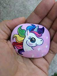 I Wanna Paint On Rocks Painted Rocks Kids Rock Painting Designs Unicorn Painting