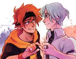 lights over the city — the ∞ sign but they're touching fingers :^)