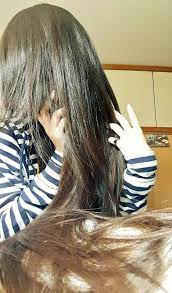 longhairgirl ロングヘア ヘアスタイル ボブ 前髪 長い