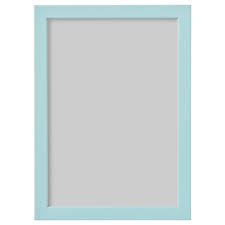 Fiskbo Rahmen Hellblau Ikea Osterreich Pareti Cornice Camerette Cameretta Dei Bambini