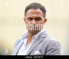 Jason Robinson former Sale and England star before the Gallagher  Premiership Play-Off Semi-Final match Sale Sharks vs Leicester Tigers at AJ  Bell Stadium, Eccles, United Kingdom, 14th May 2023 (Photo by Steve