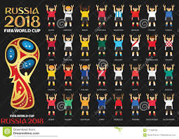 Le pays organisateur a été choisi en mai 2008 par la fédération internationale de football association (fifa). La Russie 2018 Debardeurs D Equipe De Coupe Du Monde De Fifa Photo Editorial Illustration Du Noir Sport 117488756