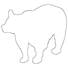 If you want to share, you may share these forms with others by sharing a link to my blog or to the page that hosts these files. Brown Bear Outline Bear Coloring Pages Coloring Buddy