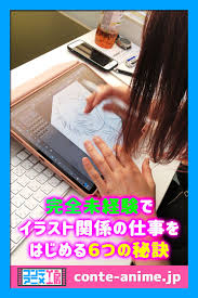絵やイラスト関係の仕事に就くには6つのコツをアタマにたたきこめ 在宅ビジネス 在宅ワーク イラスト