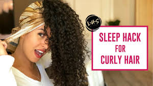 Hairstyles to sleep in with curly hair. Sleep Scarf For Curly Hair Promotions