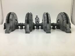 Here are some pics on some of my dioramas these are the endor platform, imperial outpost and the dockingbay 94 and of cource the death star that is. 4 Huge Custom Star Wars Shield Power Generators Hoth 3 75 Inch Figure Diorama Ebay