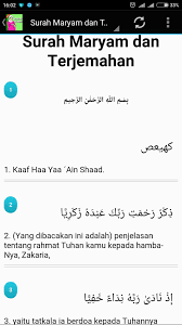 Surah maryam terdiri dari 98 ayat dan diturunkan di mekkah. Amalan Ibu Hamil Pour Android Telechargez L Apk