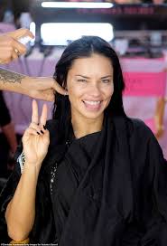53 ideas hair blonde highlights balayage lights for 2019. Adriana Lima And Behati Prinsloo Get Their Hair And Makeup Done Daily Mail Online