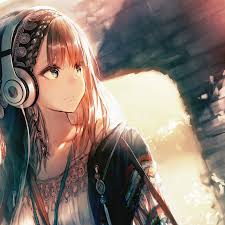 Cute backgrounds for girls 4+. 2932x2932 Anime Girl Headphones Looking Away 4k Ipad Pro Retina Display Hd 4k Wallpapers Images Backgrounds Photos And Pictures
