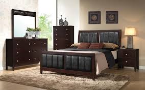 Panama jack eco jack bedroom set rooms to go furniture, platform bedroom sets, rooms to go bedroom these pictures of this page abbott gray 5 pc king panel bedroom with storage. Carlton Cappuccino Upholstered King Four Piece Bedroom Set 202091ke S4 Bedroom Sets Price Busters Furniture