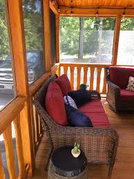 It's clearly a space to relax, reflect, and decompress at the end of the day. Rancher Log Cabin With Loft Porch Lancaster Log Cabins Facebook