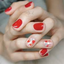 Simple twists on the classic color. 55 Charming Valentine S Day Nail Art Designs Checopie