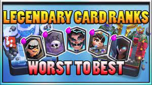 Ranking All 12 Legendary Cards In Clash Royale From Worst Legendaries To Best Legendary Card Youtube Step 1 launch clash royale and tap your name. ranking all 12 legendary cards in clash royale from worst legendaries to best legendary card