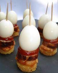 The Full English Breakfast On A Stick Full English Breakfast Breakfast Buffet Buffet Food