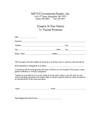 30 day notice template fill out and sign printable pdf template signnow