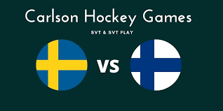 Wer zeigt / überträgt das vorrundenspiel? Var Sands Sverige Mot Finland I Carlson Hockey Games Vmhockey Se