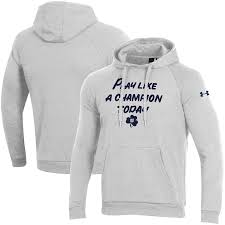 3.7 out of 5 stars. Notre Dame Fighting Irish Under Armour Play Like A Champion Today All Day Raglan Fleece Hoodie Gray
