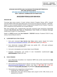 Pada kesempatan ini admin akan memberikan informasi. Arahan Dan Keperluan Calon Apb Diploma