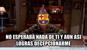 Tras caer en el vicente calderón por 2 a 0 y no haber podido sostener el 2 a 1 conseguido en el. Los Mejores Memes De La Eliminacion Del Barcelona Futbol Hoy