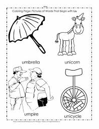 Free printable letter u coloring pages. The Letter U Coloring Pictures Worksheets