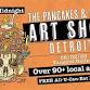 The Detroit Pancakes & Booze Art Show event in Detroit, MI