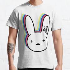 Bad bunny pink flames sides black t shirt new, officialtop rated seller. Bad Bunny T Shirts Redbubble