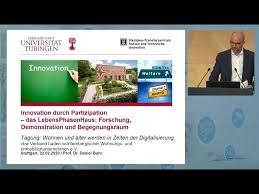 Er hat sich 1993 mit dem verband badischer wohnungsunternehmen zu einem interessen. Das Lebensphasenhaus In Tubingen Forschung Und Innovationen Zum Ausprobieren Youtube